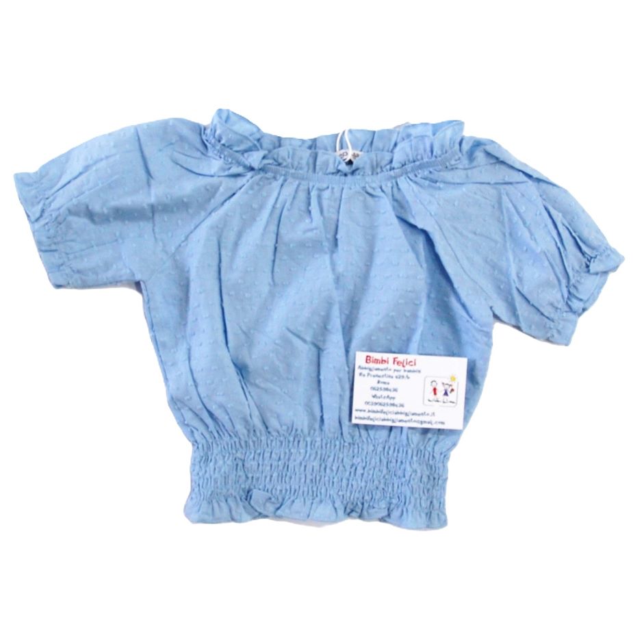 Completo bambina celeste